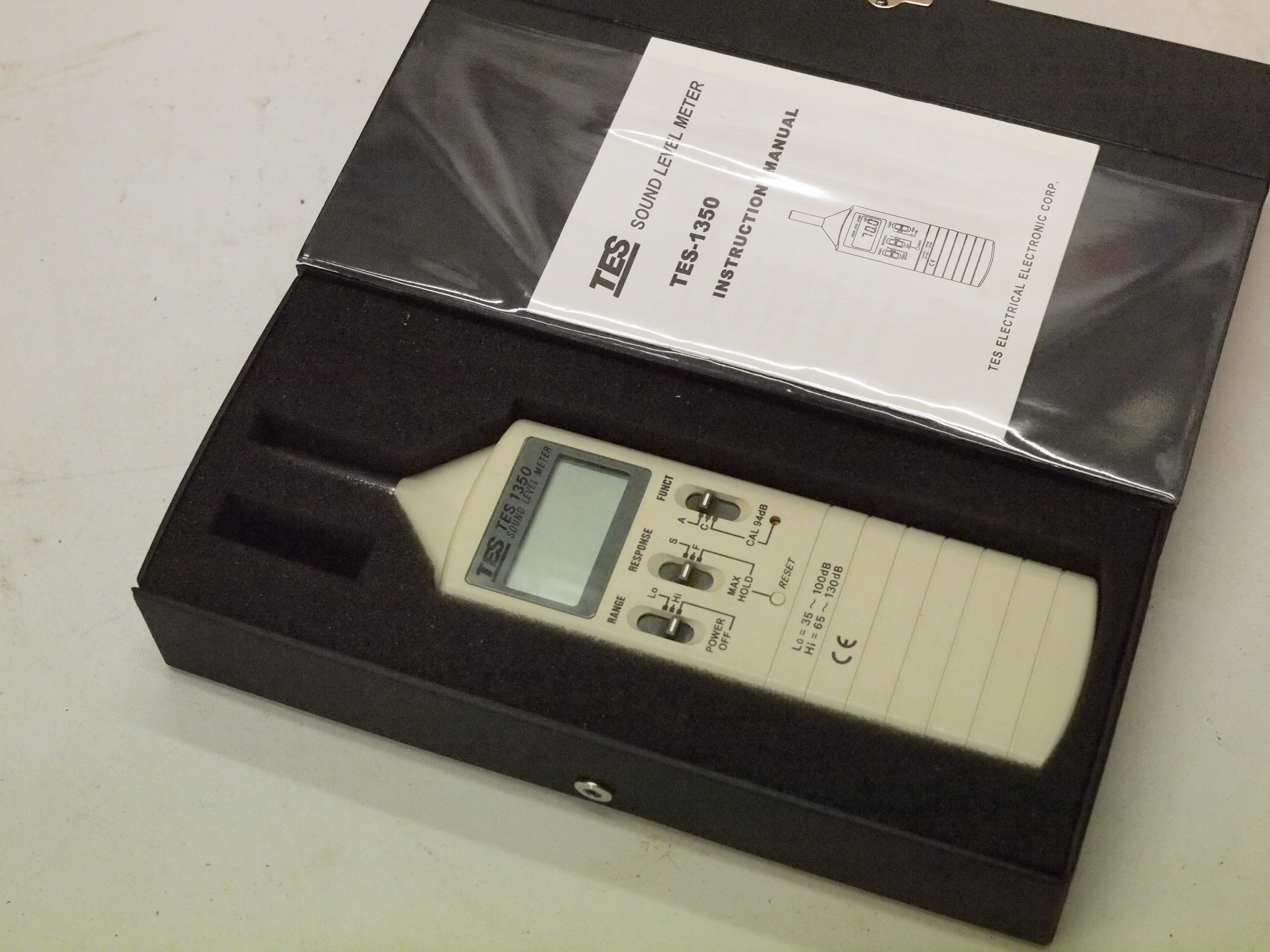 Tes-1350 ljudnivåmätare