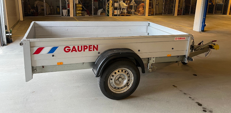 Gaupen tilhenger m/tipp type a1325t
