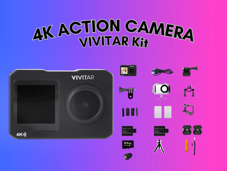 4k ultra hd vivitar camera kit