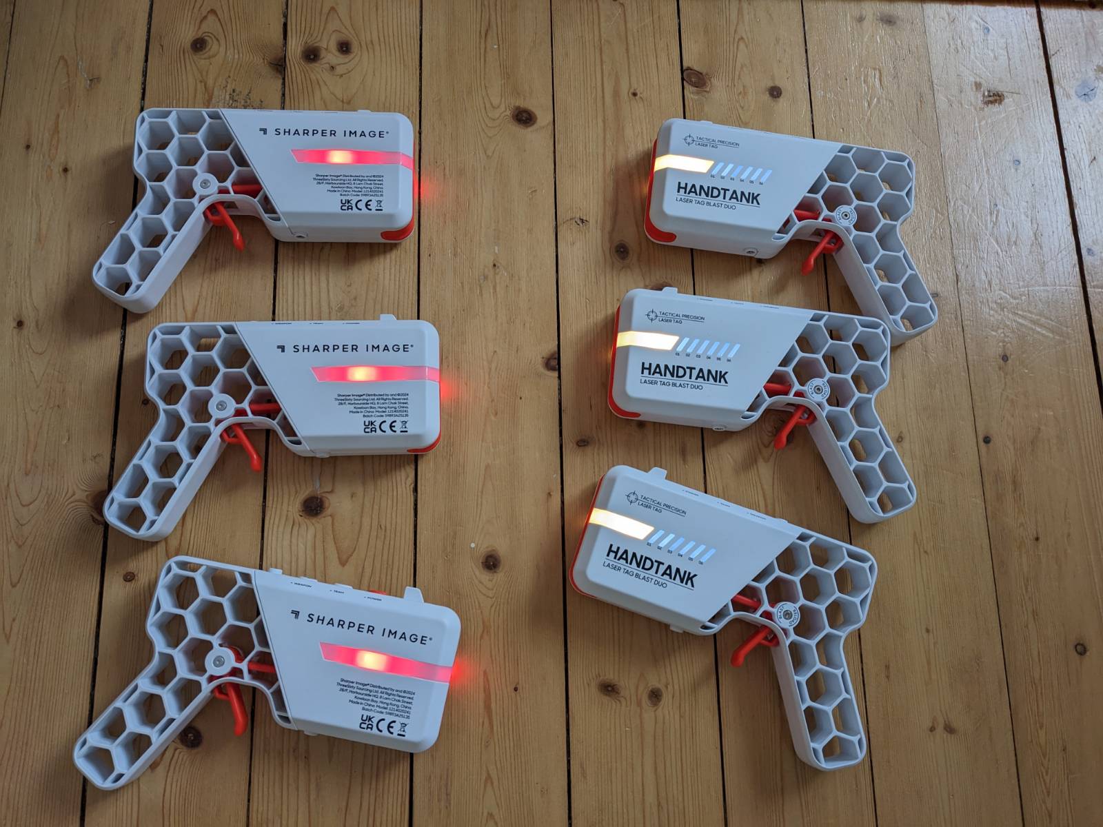 Sex lasertag pistoler