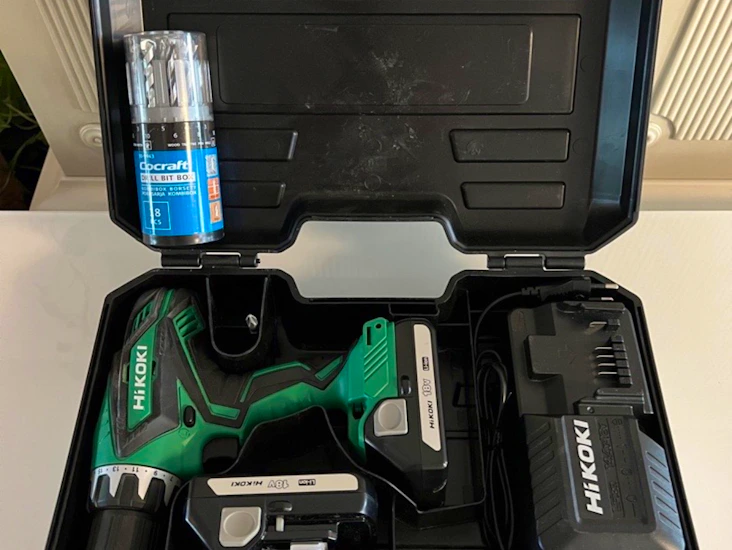 Hikoki 18v batteridriven borrskruvdrag