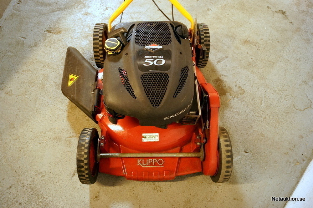Kraftfull gräsklippare klippo quantum xls 50 – briggs & stratton