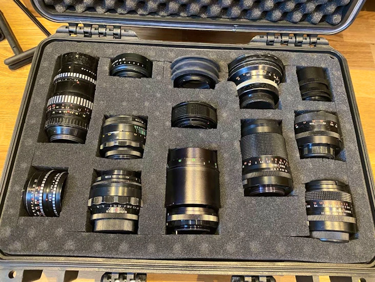 Objektivpaket kreativ vintage 3 ”stor"