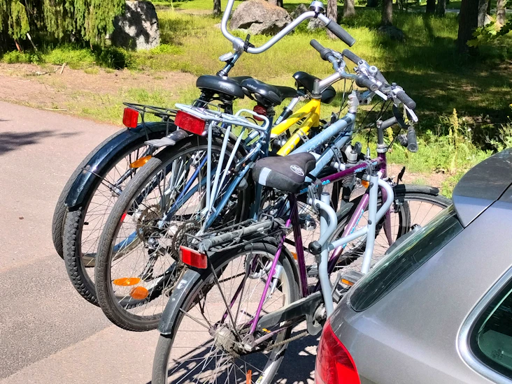 4 polkupyörän kuljetusteline *uusi*