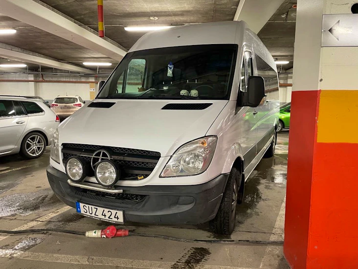 Mercedes sprinter med möjligheter!