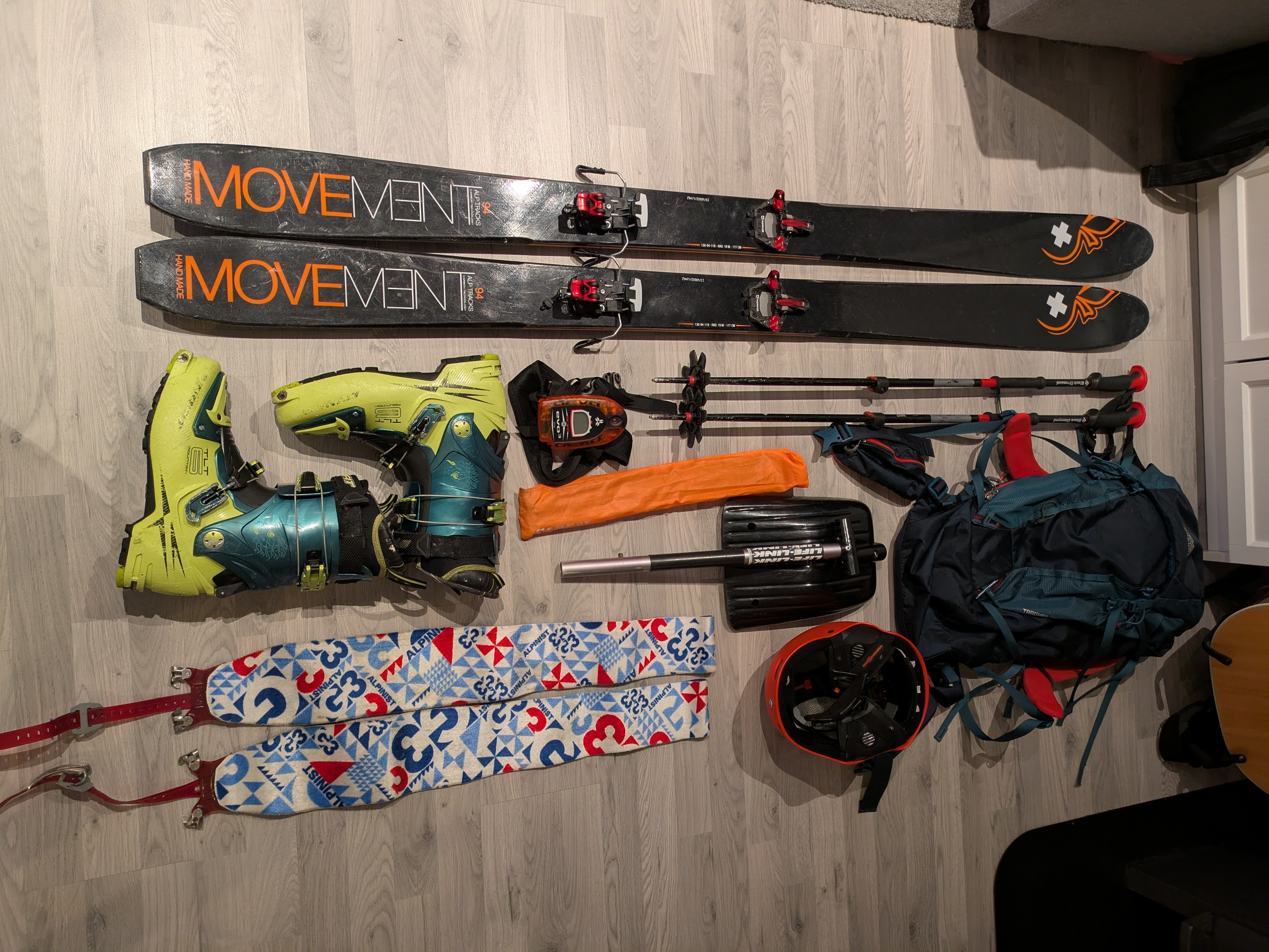 Superlett toppturpakke for herre til leie