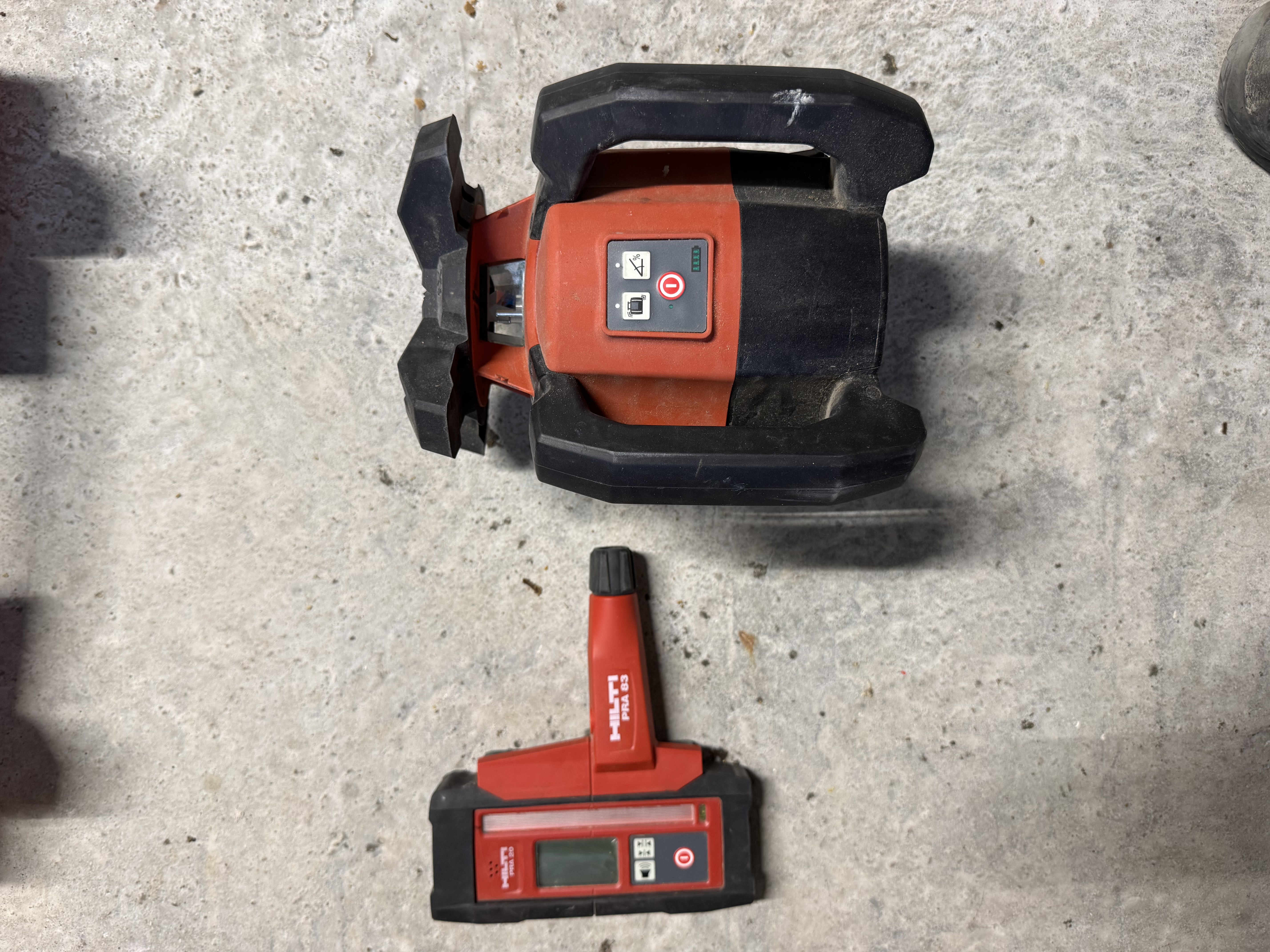 Hilti rotorlaser med mottaker – selvbetjent & superenkelt! 🎯