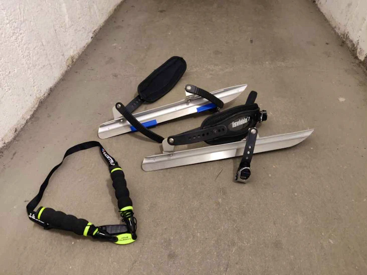 Långfärdsskridskor för kängor