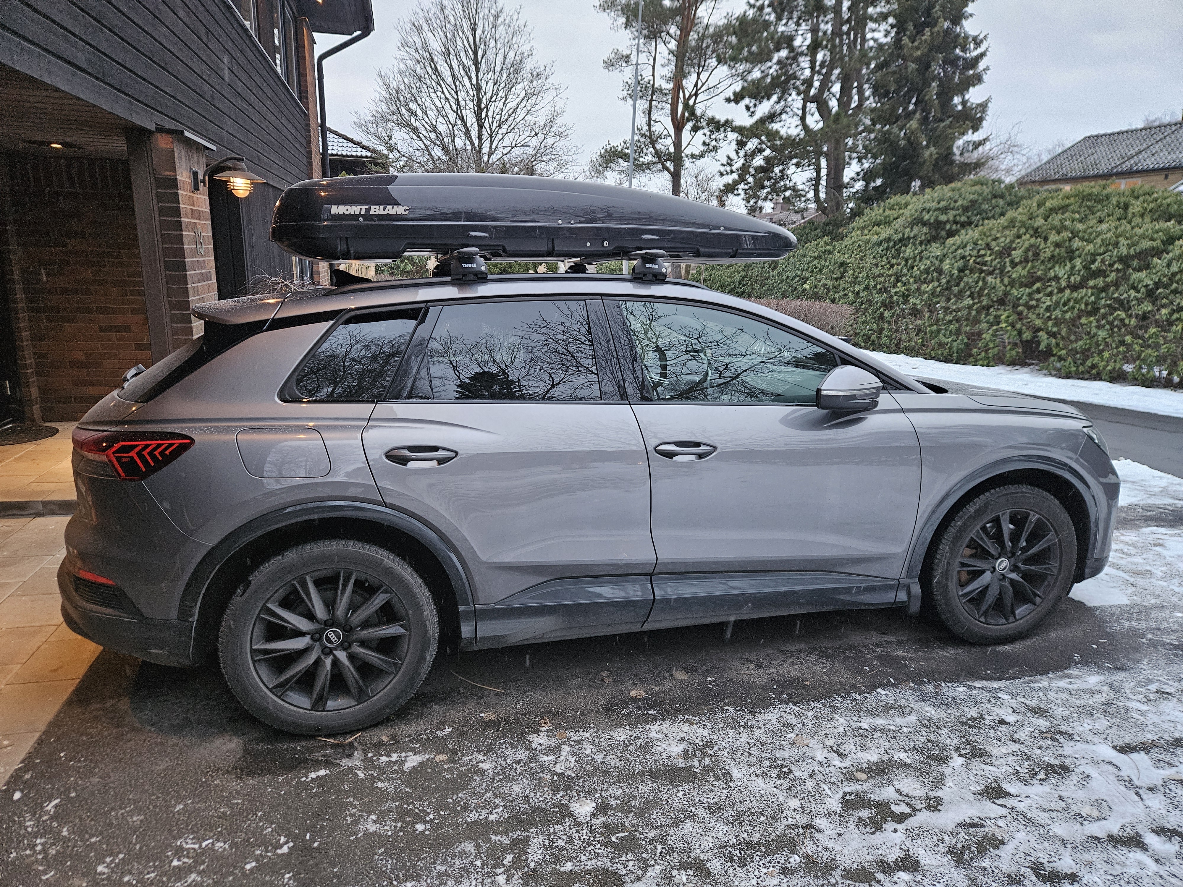 Takbox och räcken för audi q4, vw id4 mfl