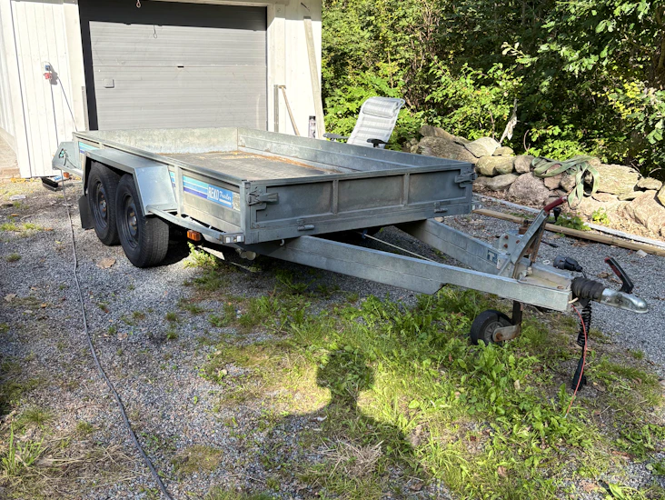 Släpkärra 2600 boggie