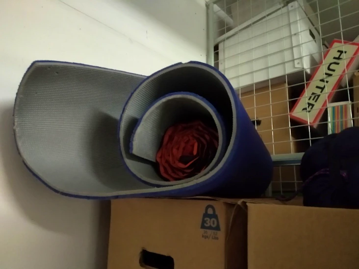 Två campingunderlägg