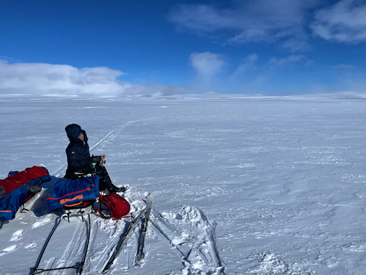 Fjellpulken xcountry 144 cm