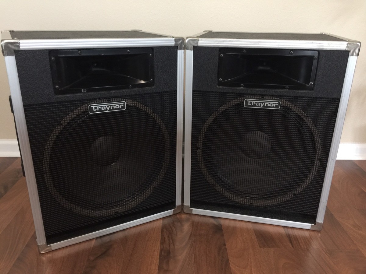 Traynor cs115h bins - pair with cables