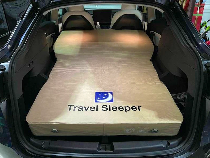 Selvoppblåsende sovemadrass til tesla model s 3 x y +