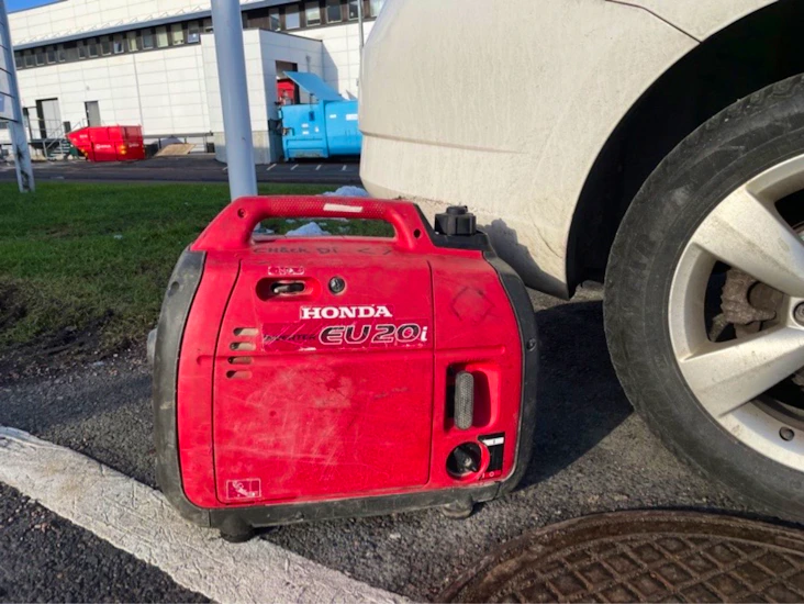 Bensindrivet elverk elgenerator honda 20i