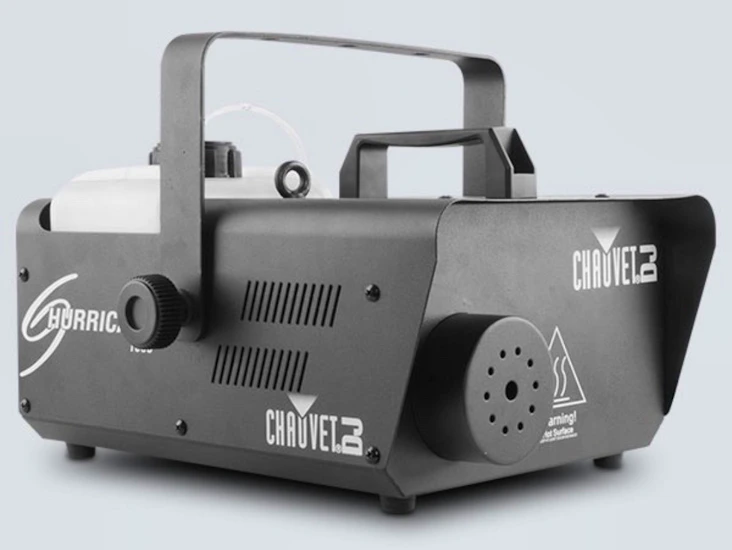 Kraftig rökmaskin med timerfjärrkontrollen