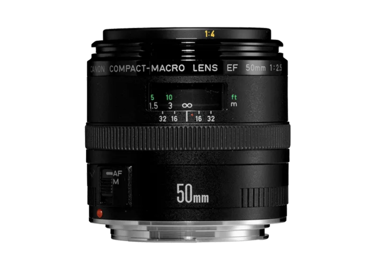Canon macro ef 50mm f2.5 prime lens