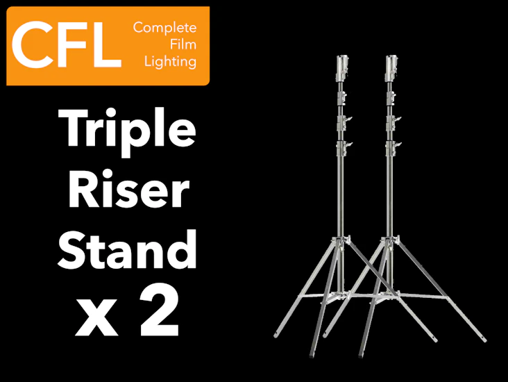 Triple riser stand x 2