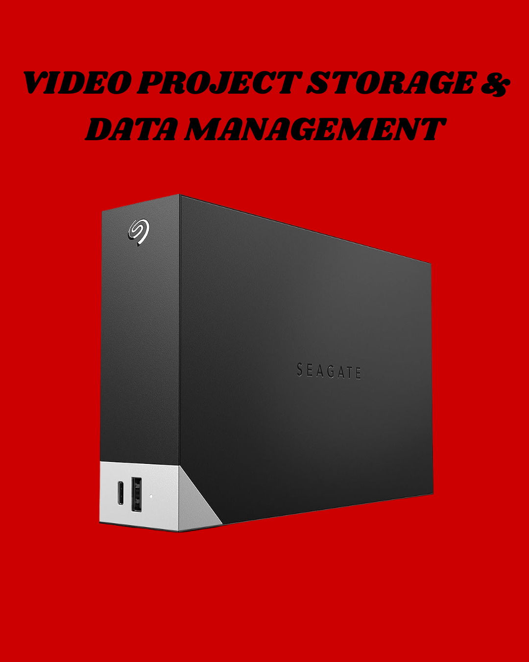 (hard drive) project storage: handling and storage (this is me holding your project on my drive, not a handover of the drive itself)