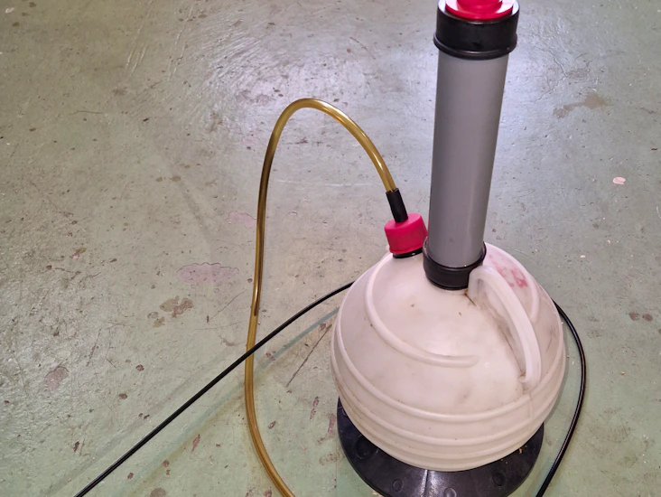 Oljebytarpump 6 liter