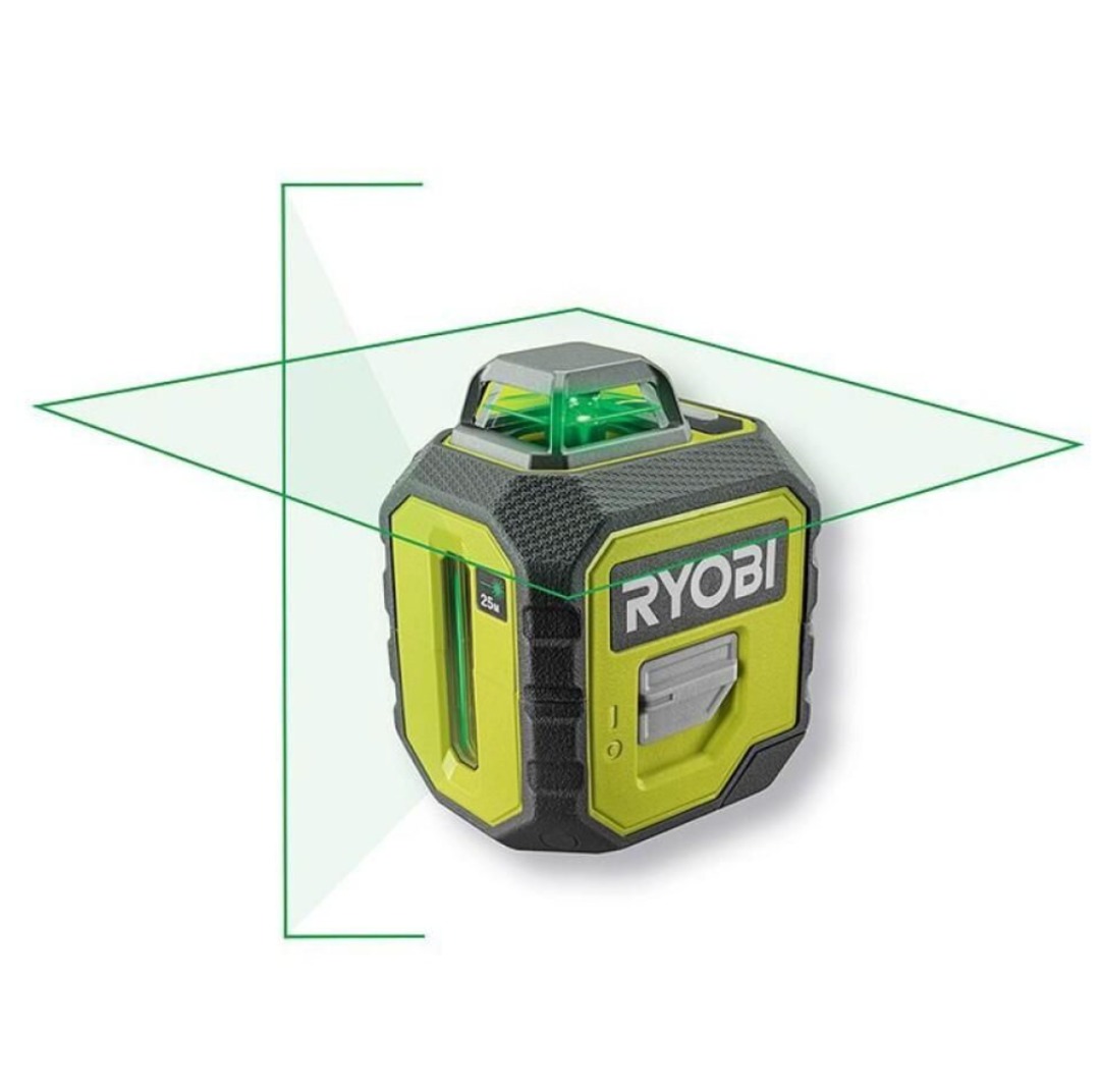 360-graders/sirkellaser fra ryobi m/stativ