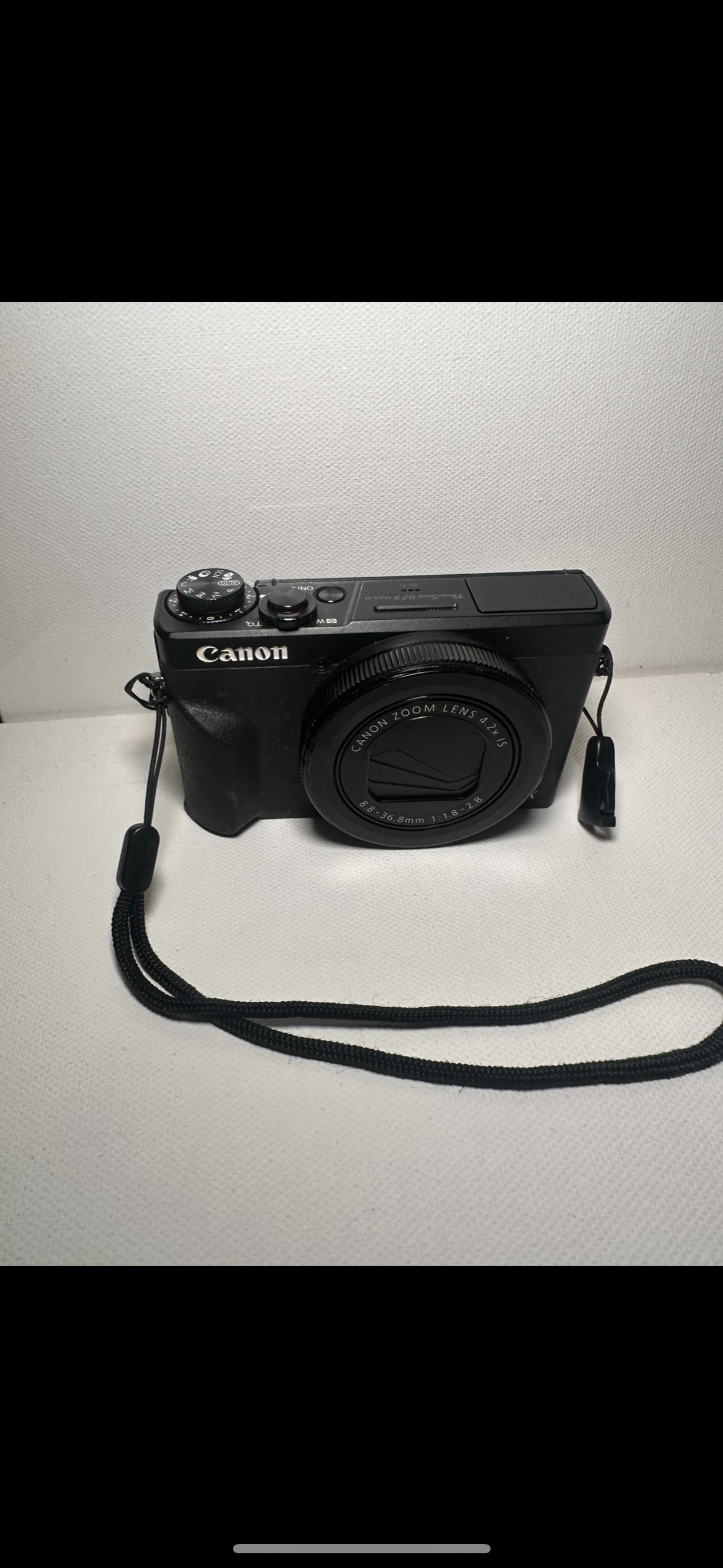 Canon g7 x mark iii vlog camera 