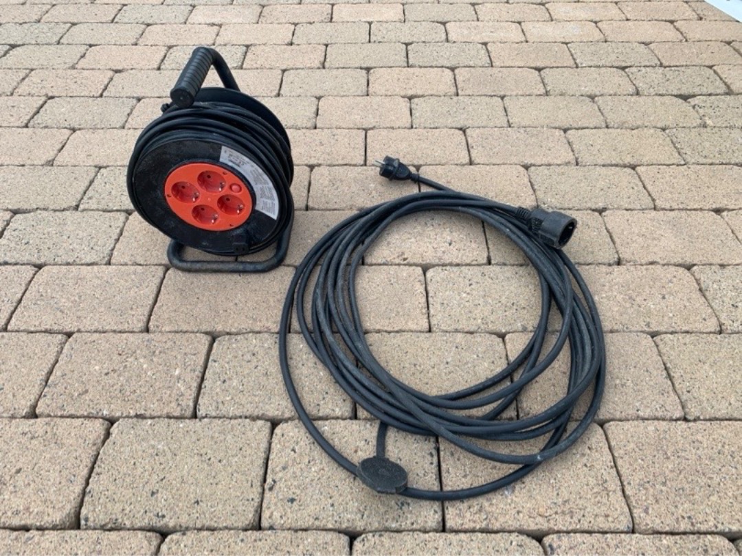 Elvinda och förlängningskabel