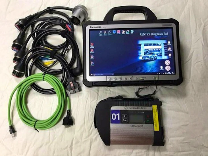 Mercedes star, xentry, das diagnose