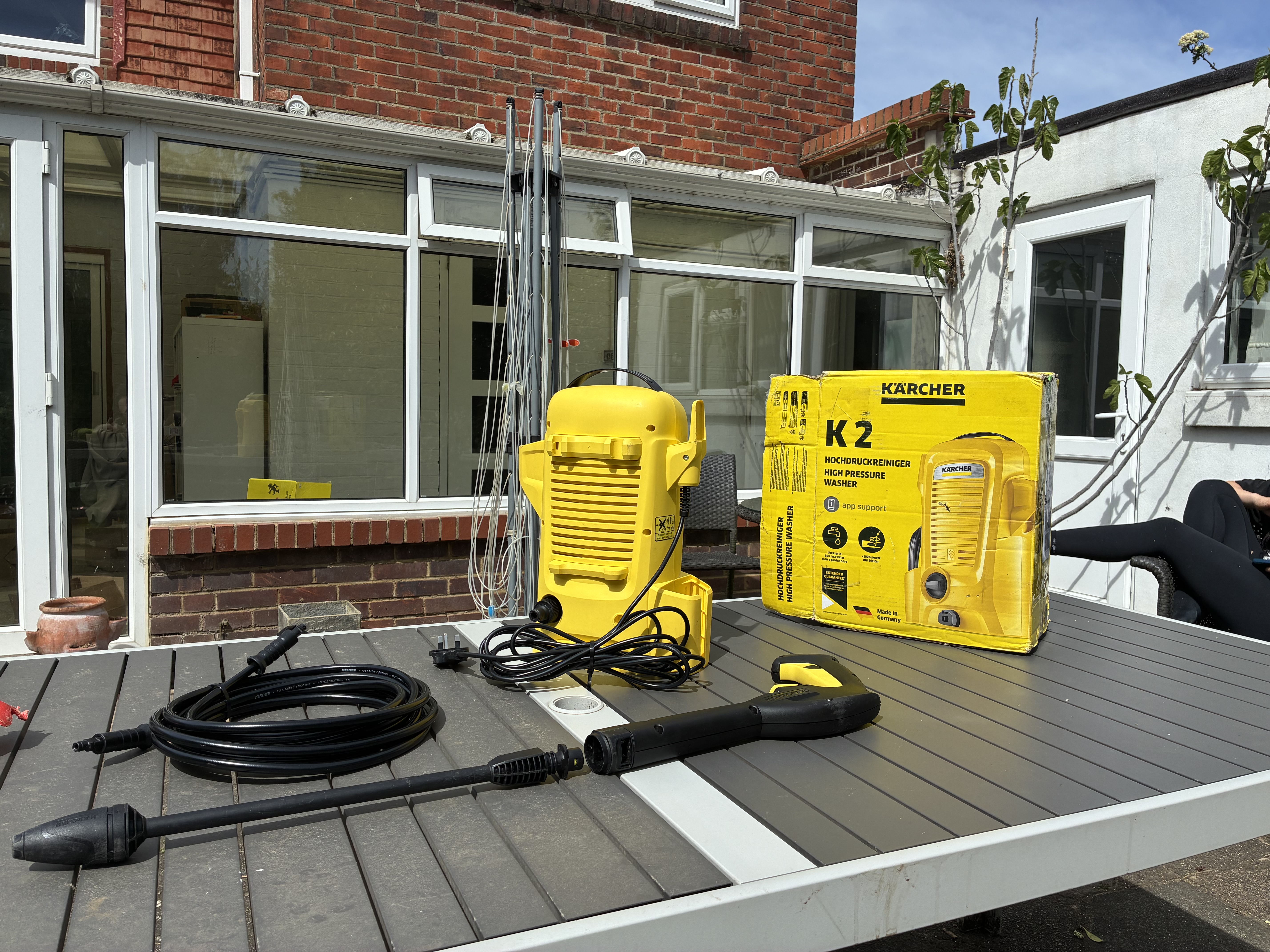 Kärcher k2 high-pressure washer