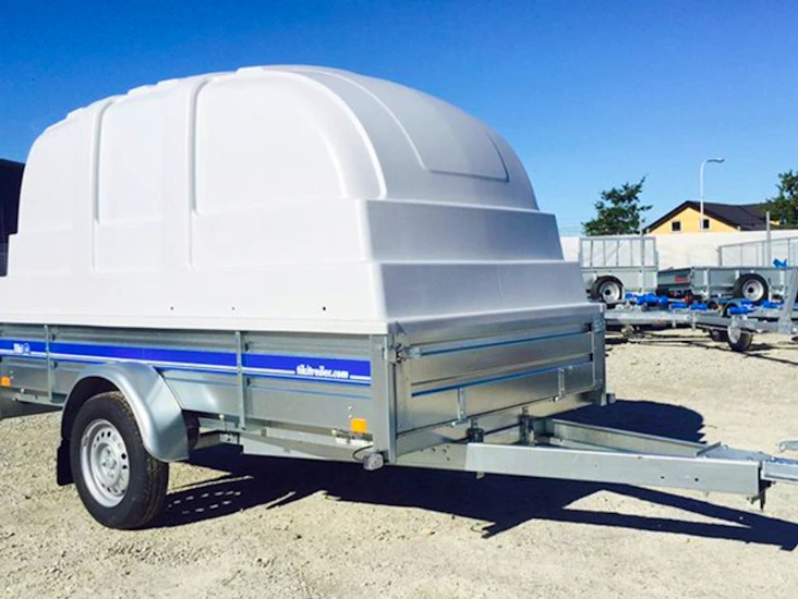 Tiki ny släp med kåpa