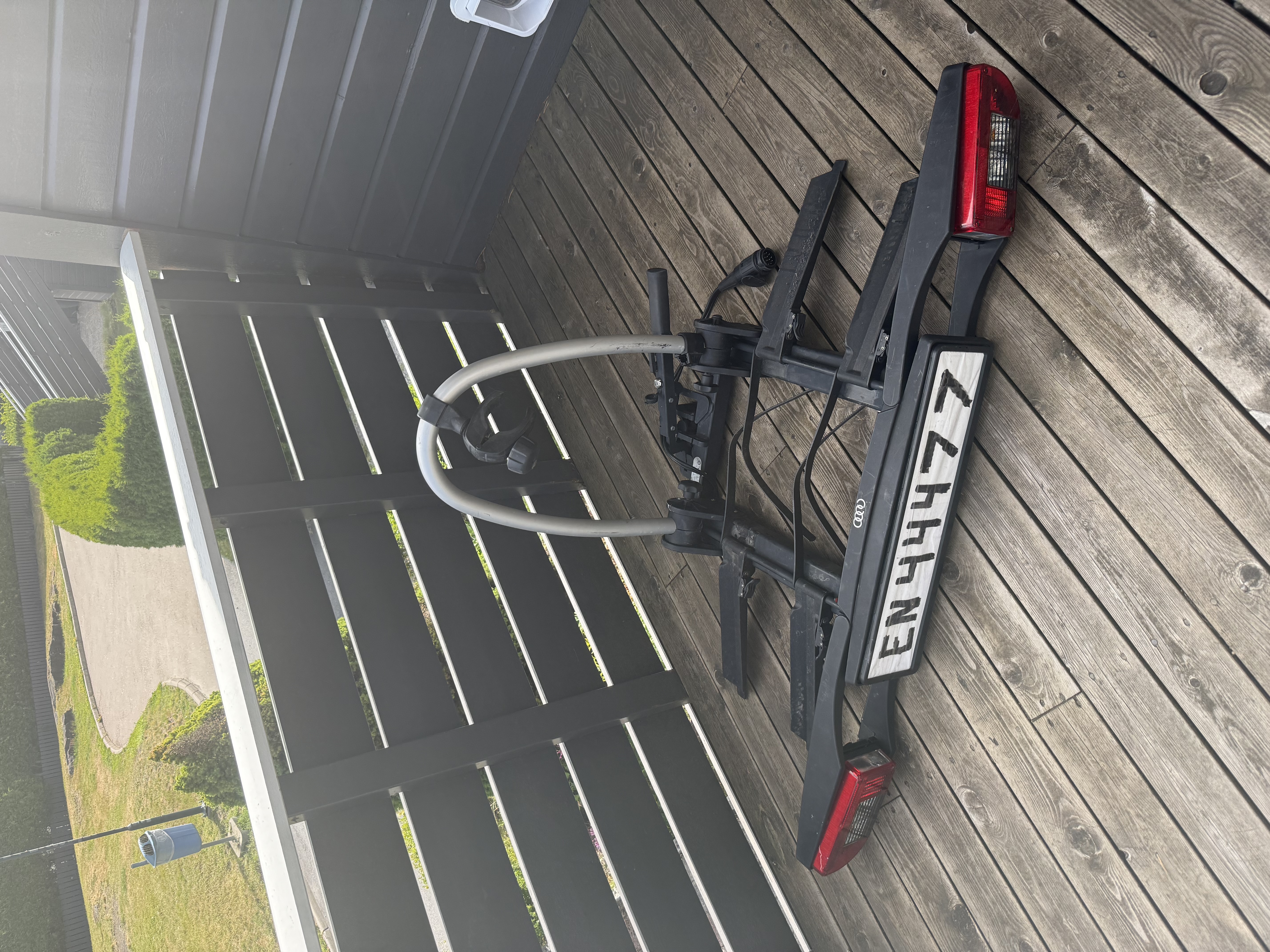 Originalt audi sykkelstativ – for 2 sykler
