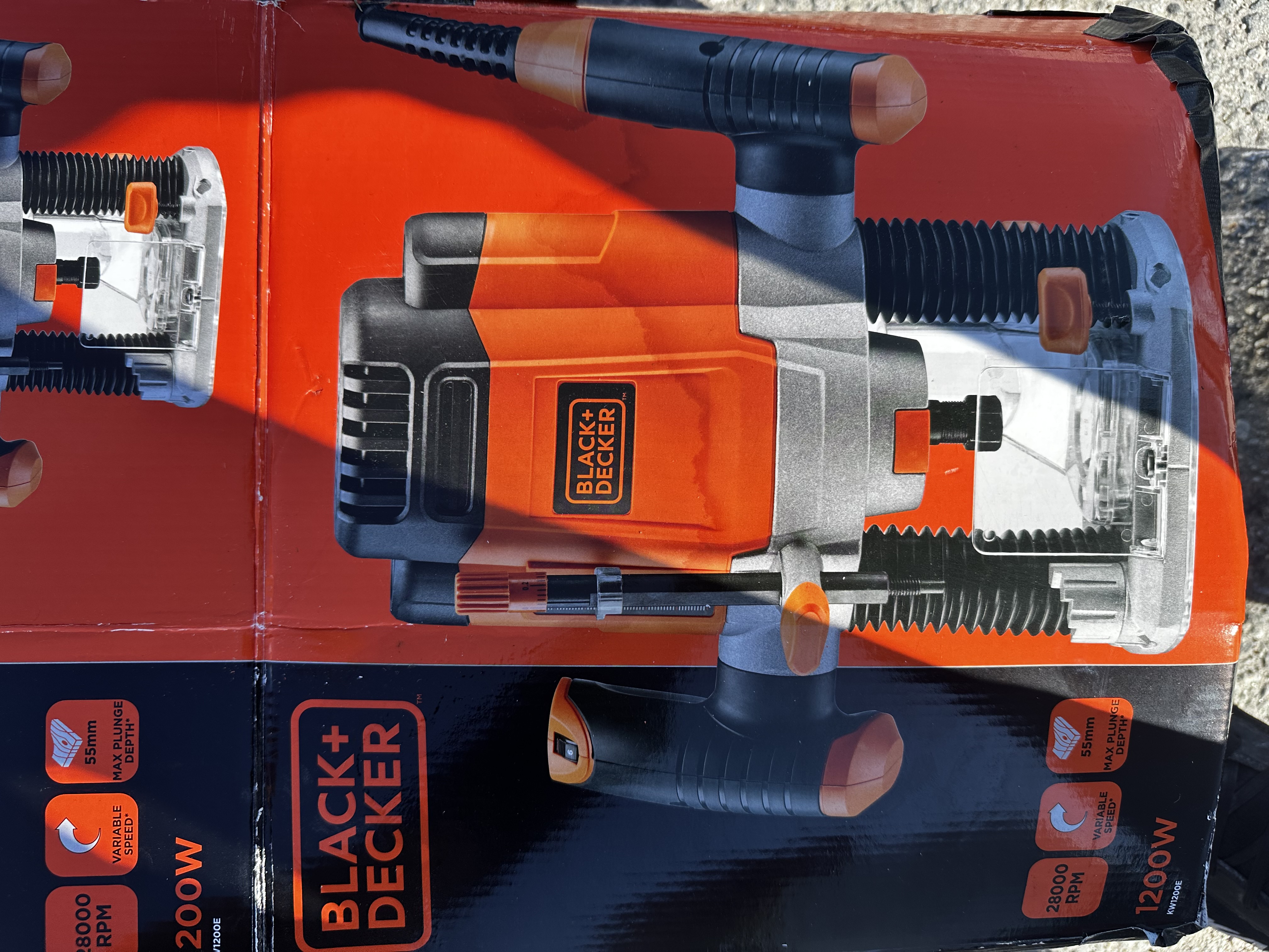 Black & decker håndoverfres