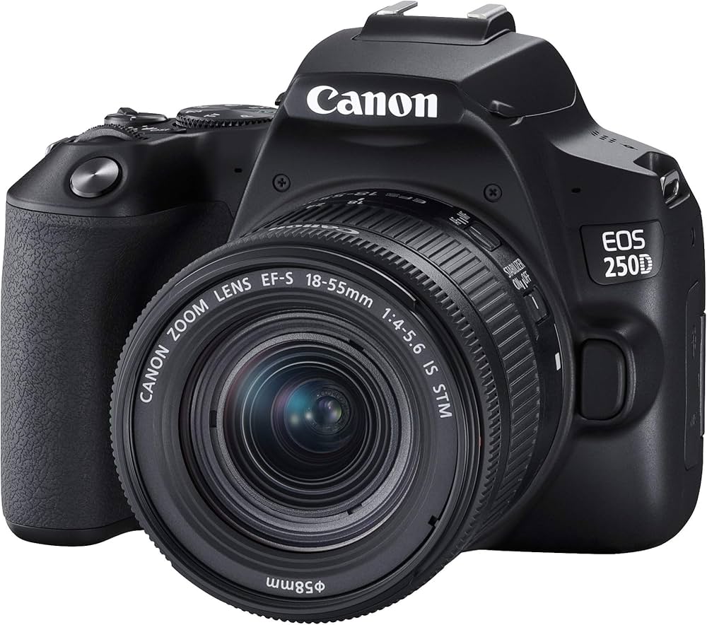Canon eos 250d + 50mm lens 