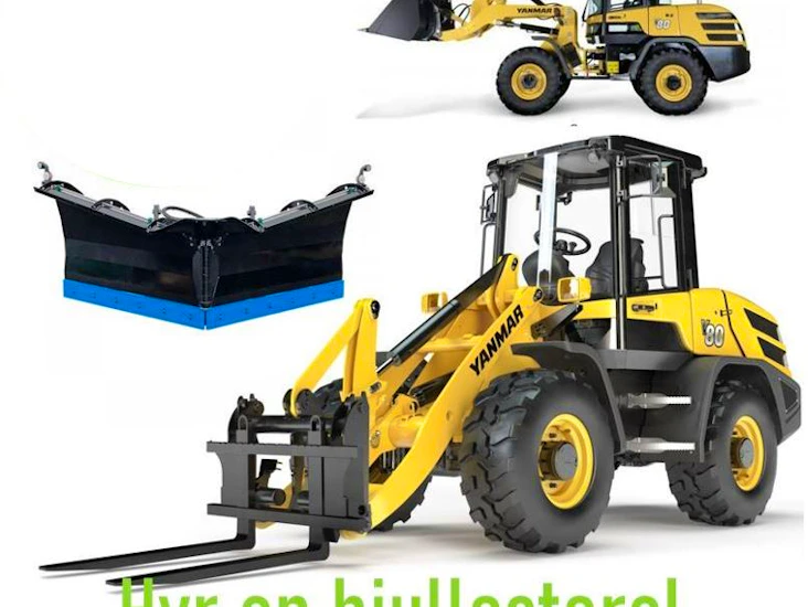 Hyr en hjullastare med eller utan förare