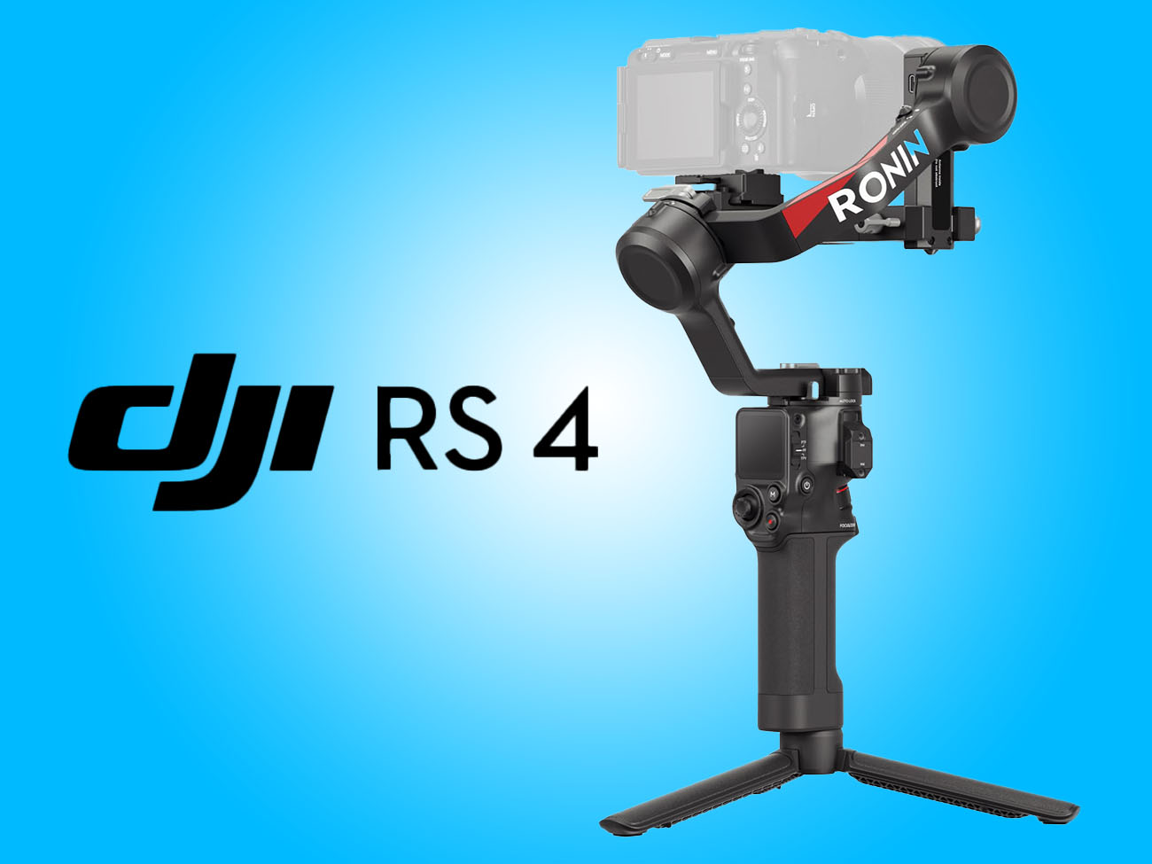 Dji ronin rs4 dslr mirrorless camera stabiliser gimbal