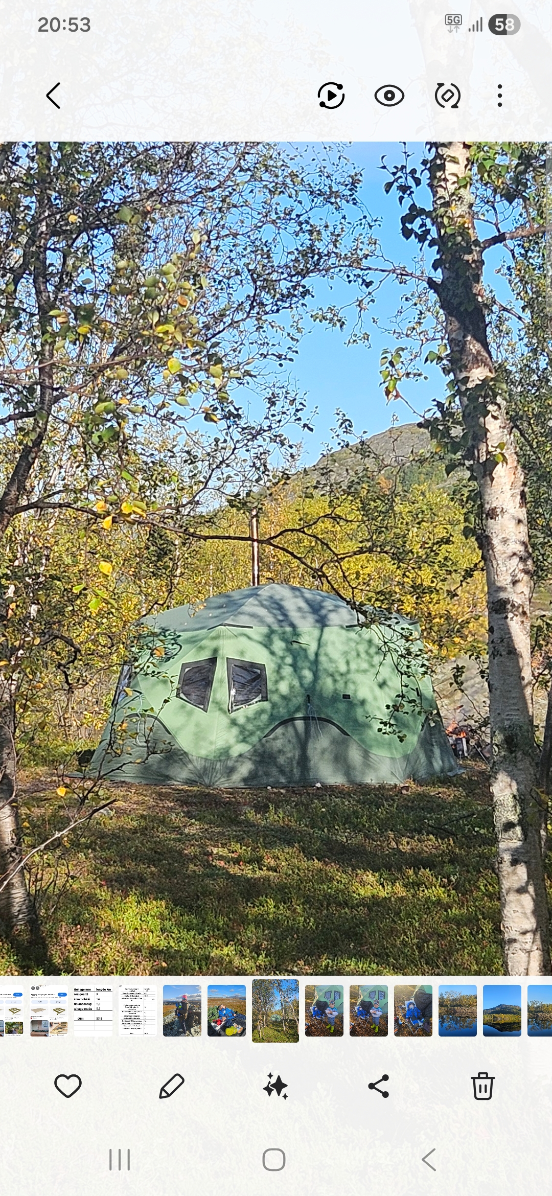 Isfiske telt #nord 8