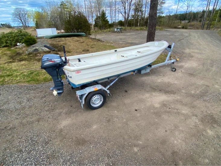 Komplett båtpakke på henger