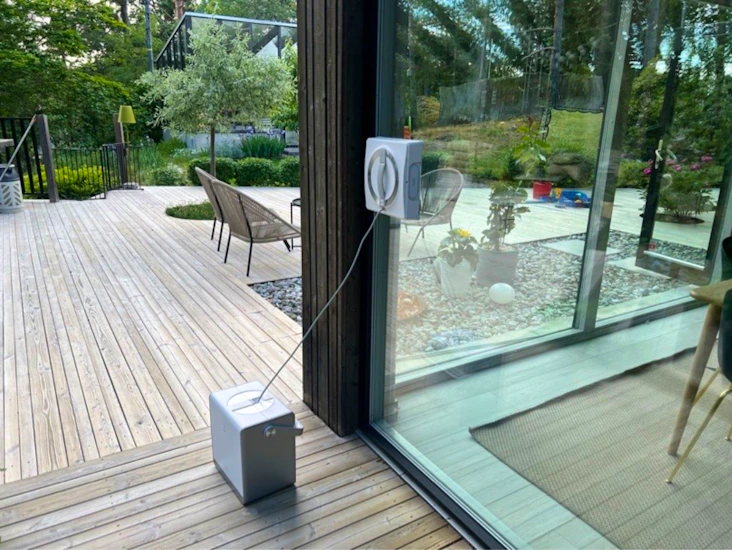Automatiskt fönstertvätt, winbot ecovacs