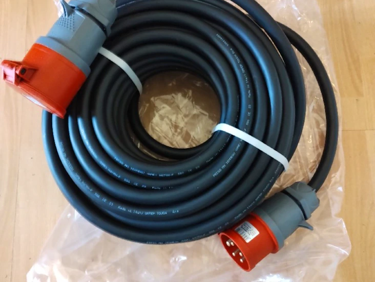 3-fas skarvkabel 25m 32a