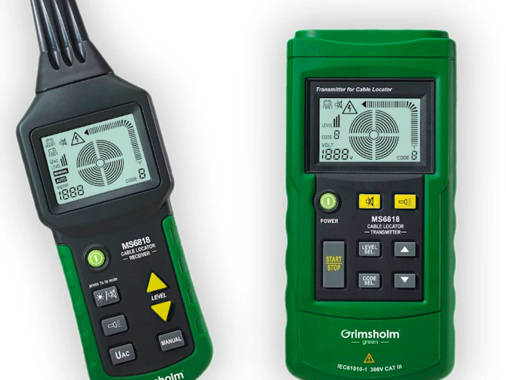 Signalkabelsökare för robotgräsklippare