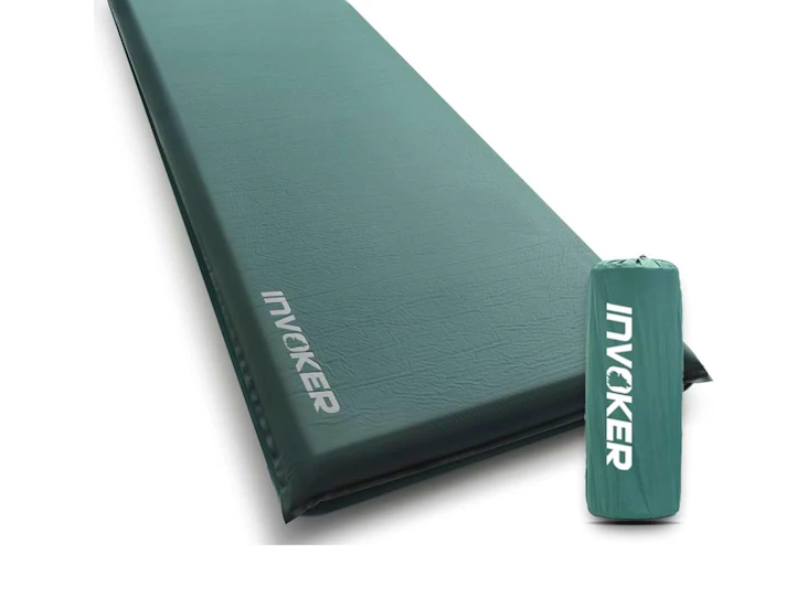 Single mattress for camping self-inflating