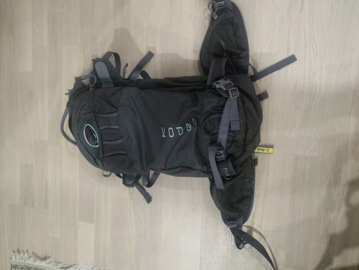 Reppu hiihtovaellukaelle/lasketteluun