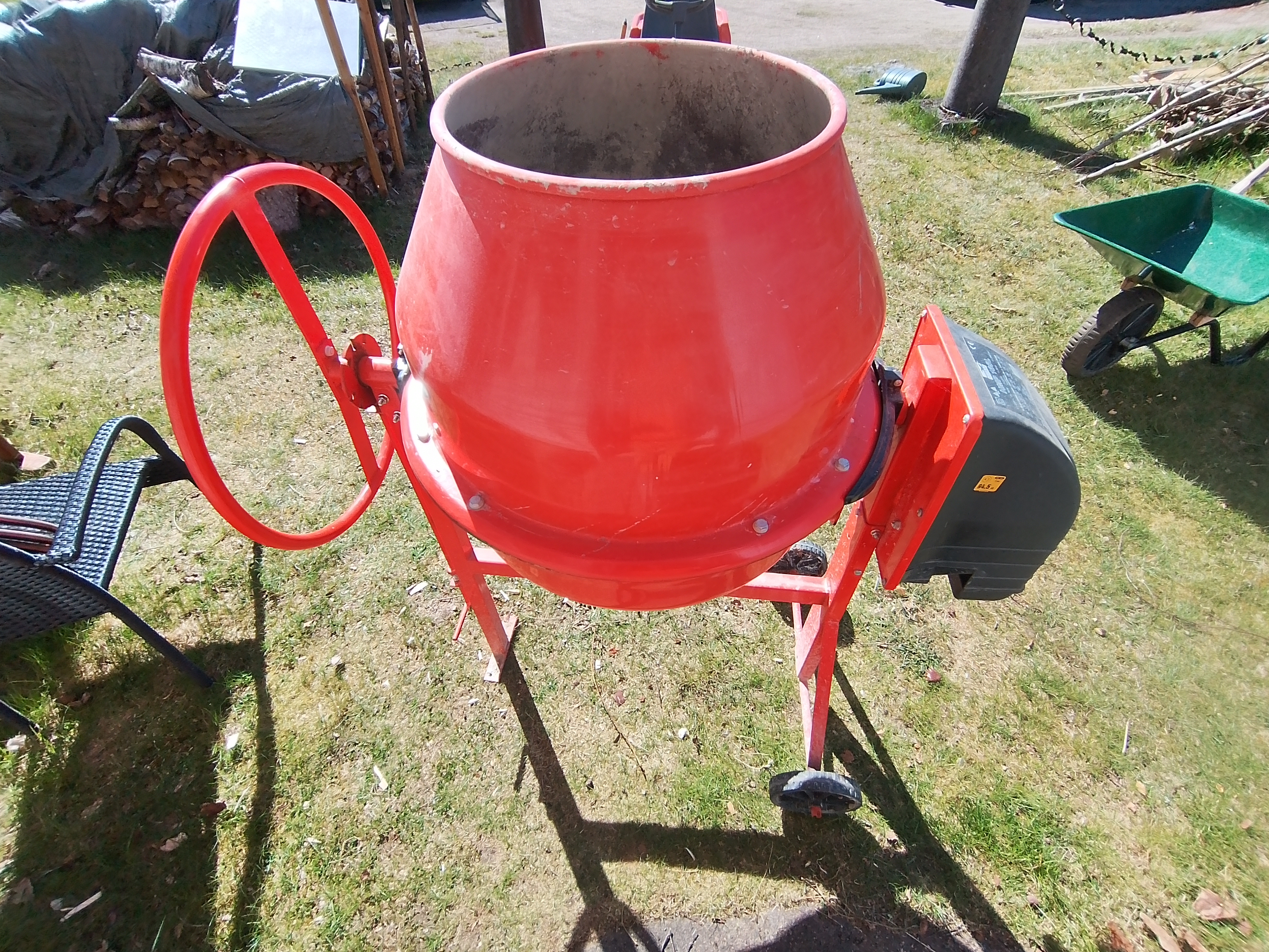 Betongblandare (cementblandare) 165l