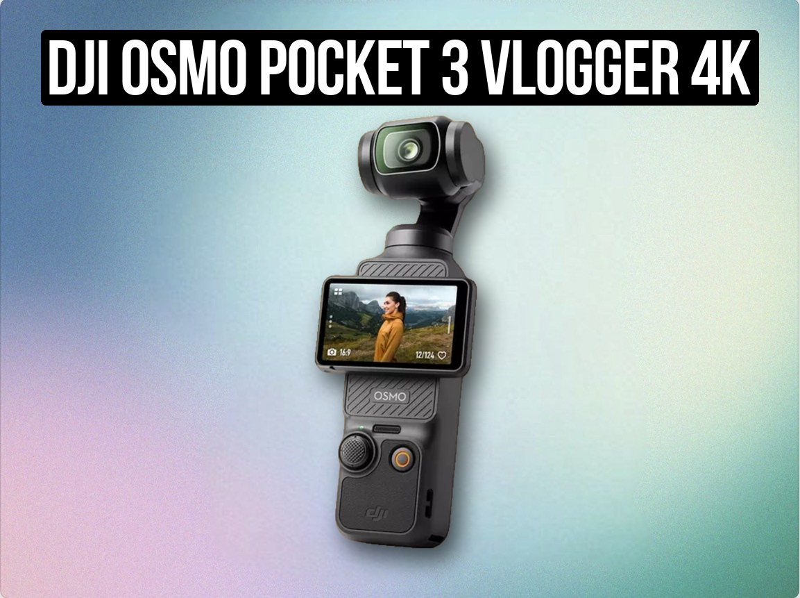 Dji osmo pocket 3 vlogger 4k camera