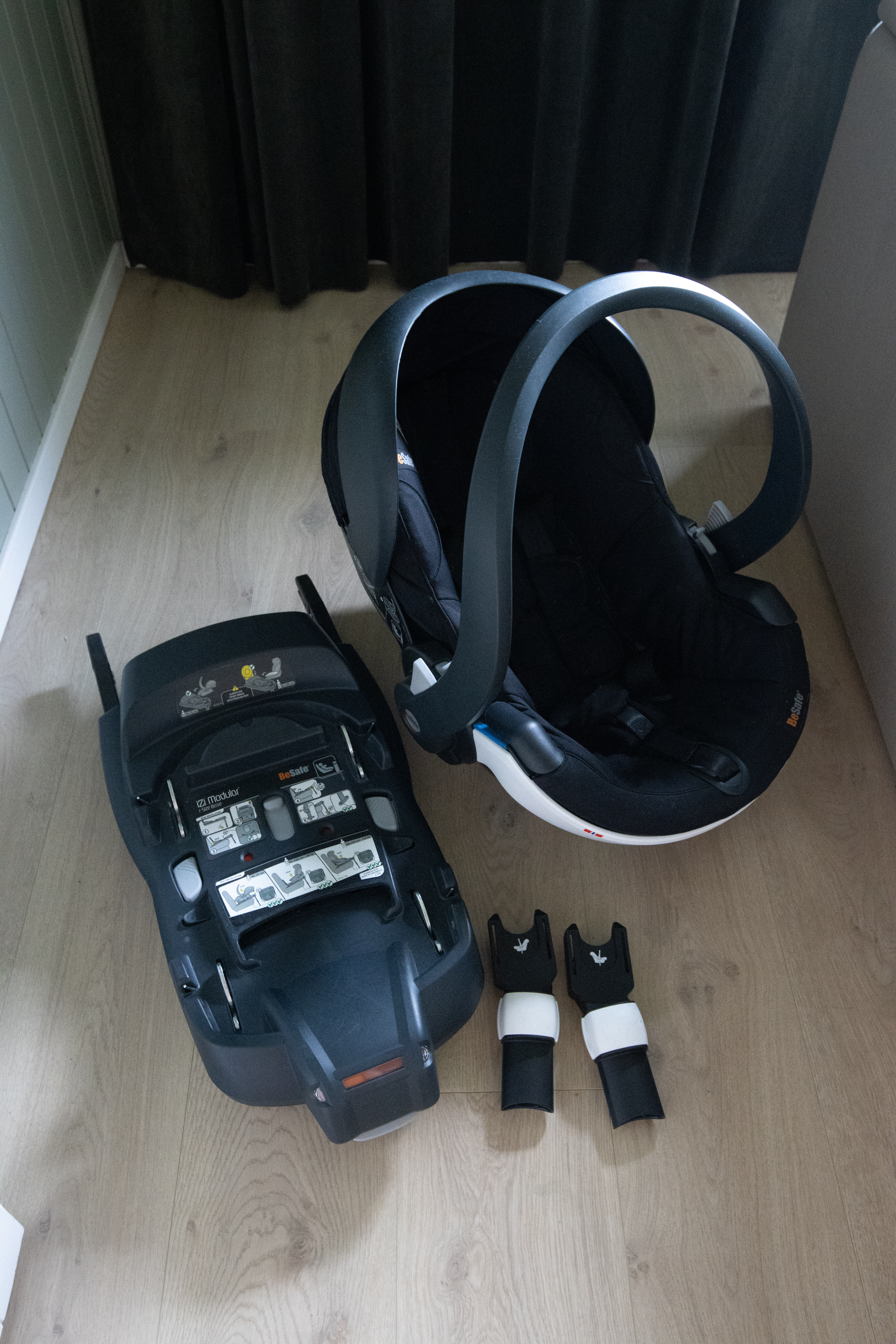 Bilstol til baby 0-12 måneder, besafe izi go modular x2