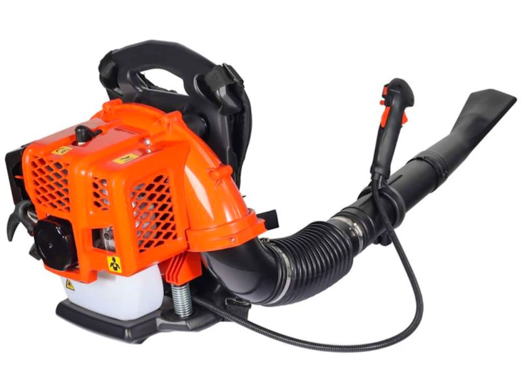 Lövblås, kraftfull ryggburen