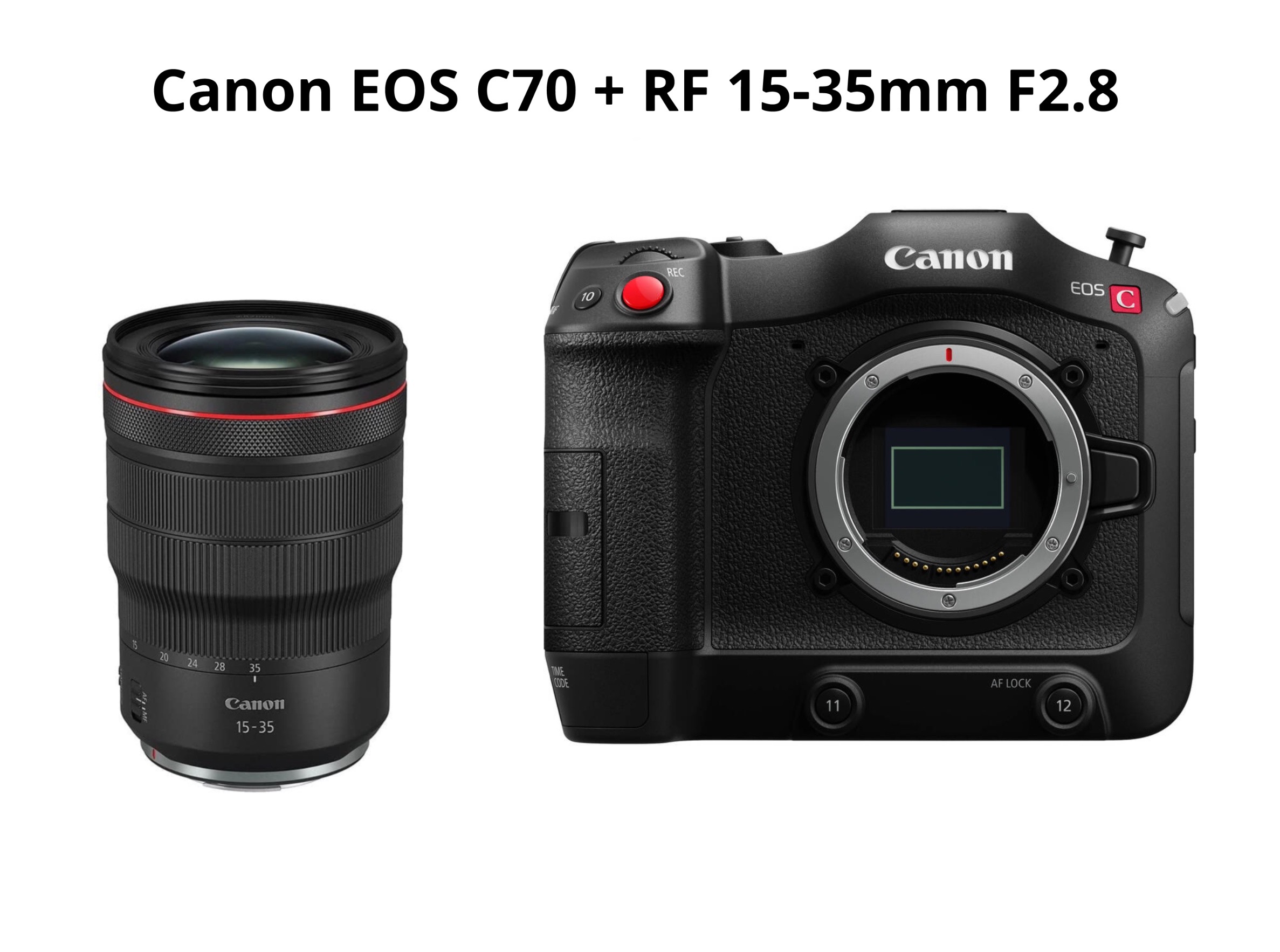Canon c70 + rf 15-35mm f2.8 