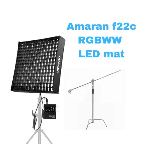 Amaran f22c rgbww flexible led light kit | c-stand included