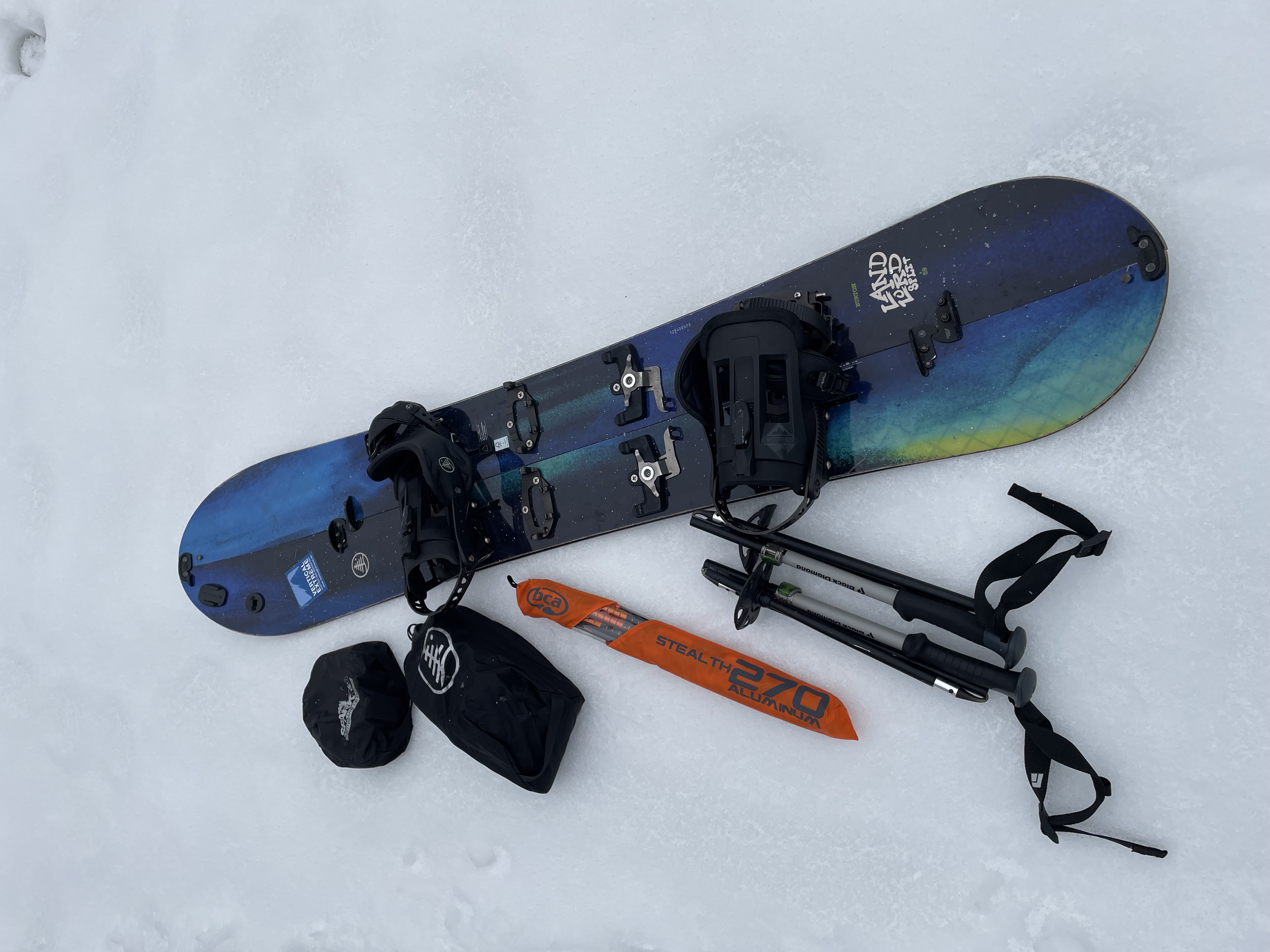 Burton splitboard leies ut