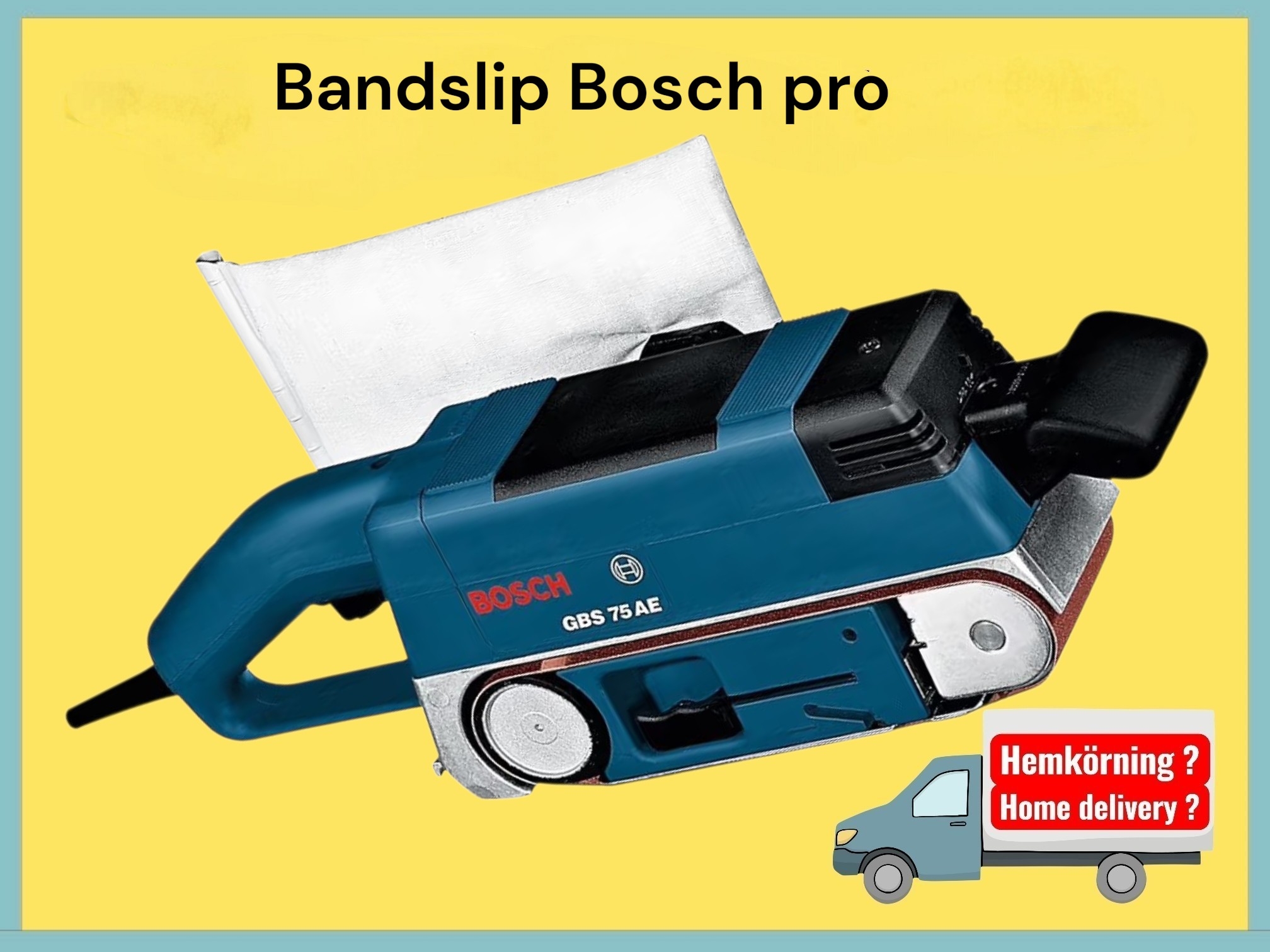Bandslip bosch proffs